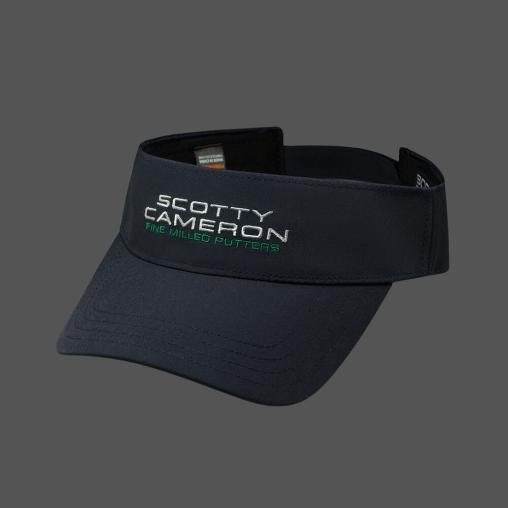 Scotty Cameron SC Superfast Pukka Visor Black - NEW